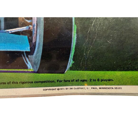 Vintage 1971 SPEED CIRCUIT 3M Sports Board Game Grand Prix Racer Complete - Picture 16 of 16